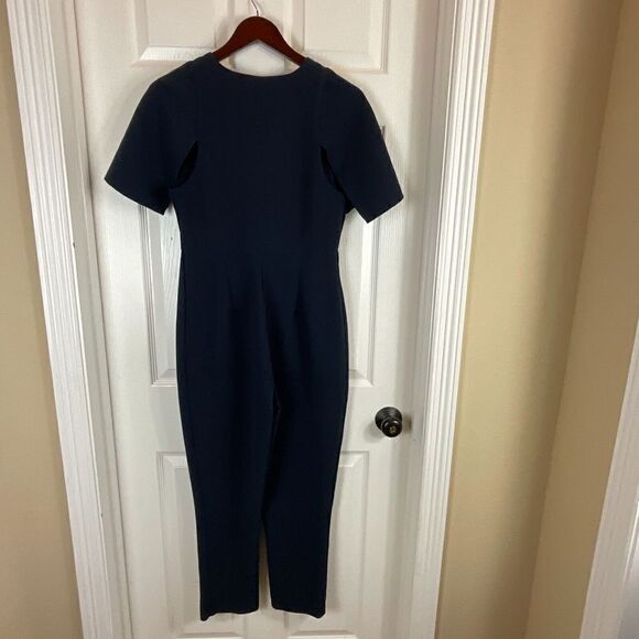 The Fifth Label Womens Navy Blue Manhattan V Neck Jumpsuit Romper Size Small H3 - Picture 5 of 12